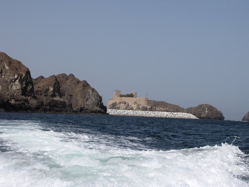 060211_Jalaly Fort.JPG - Één van de forten die bij Muscat langs zee staan. Dit is fort Jalaly.